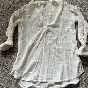 Linen oversized shirt